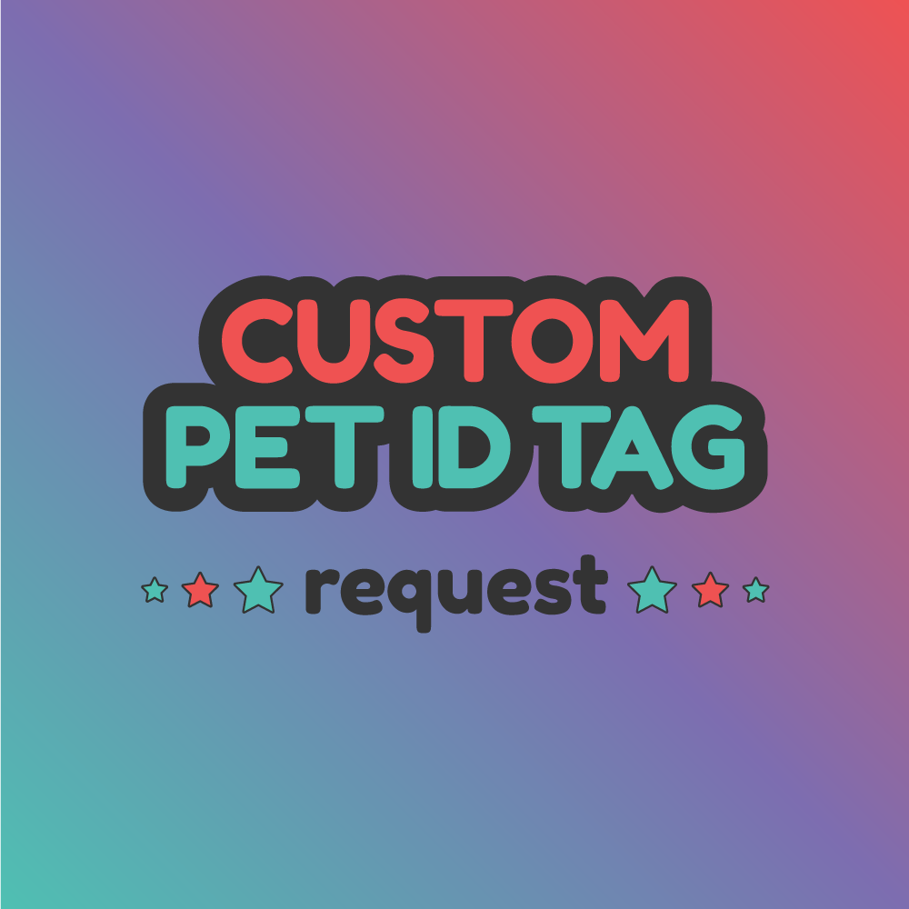 Custom Pet ID Tag Request Personalized Cat Dog Collar