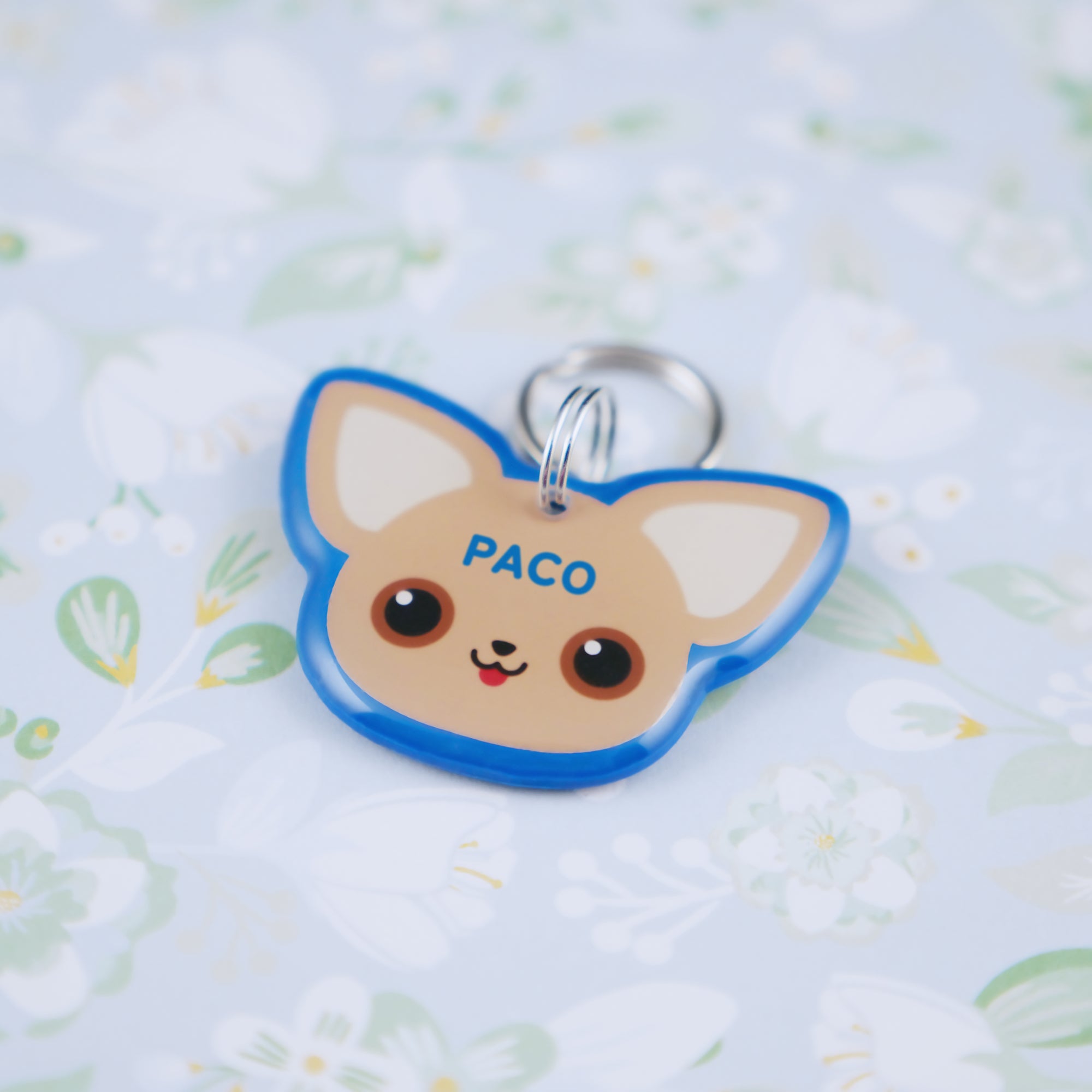 Chihuahua Dog ID Tag - Pixsqueaks