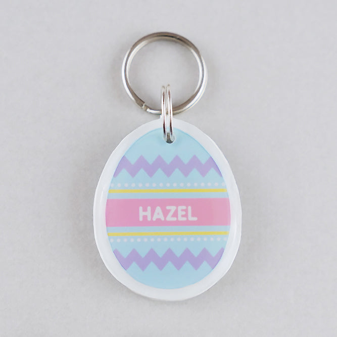 Easter Egg Pet ID Tag - Pixsqueaks