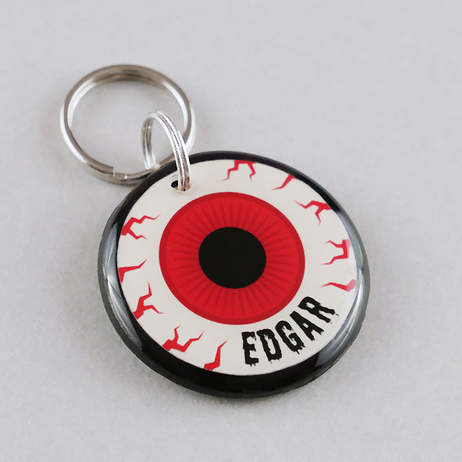 Eyeball Pet ID Tag - Pixsqueaks