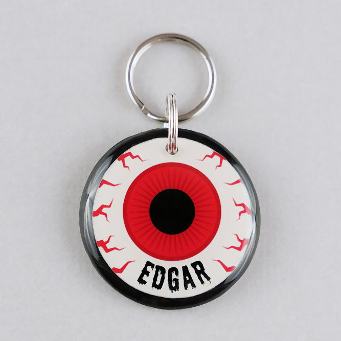 Eyeball Pet ID Tag - Pixsqueaks