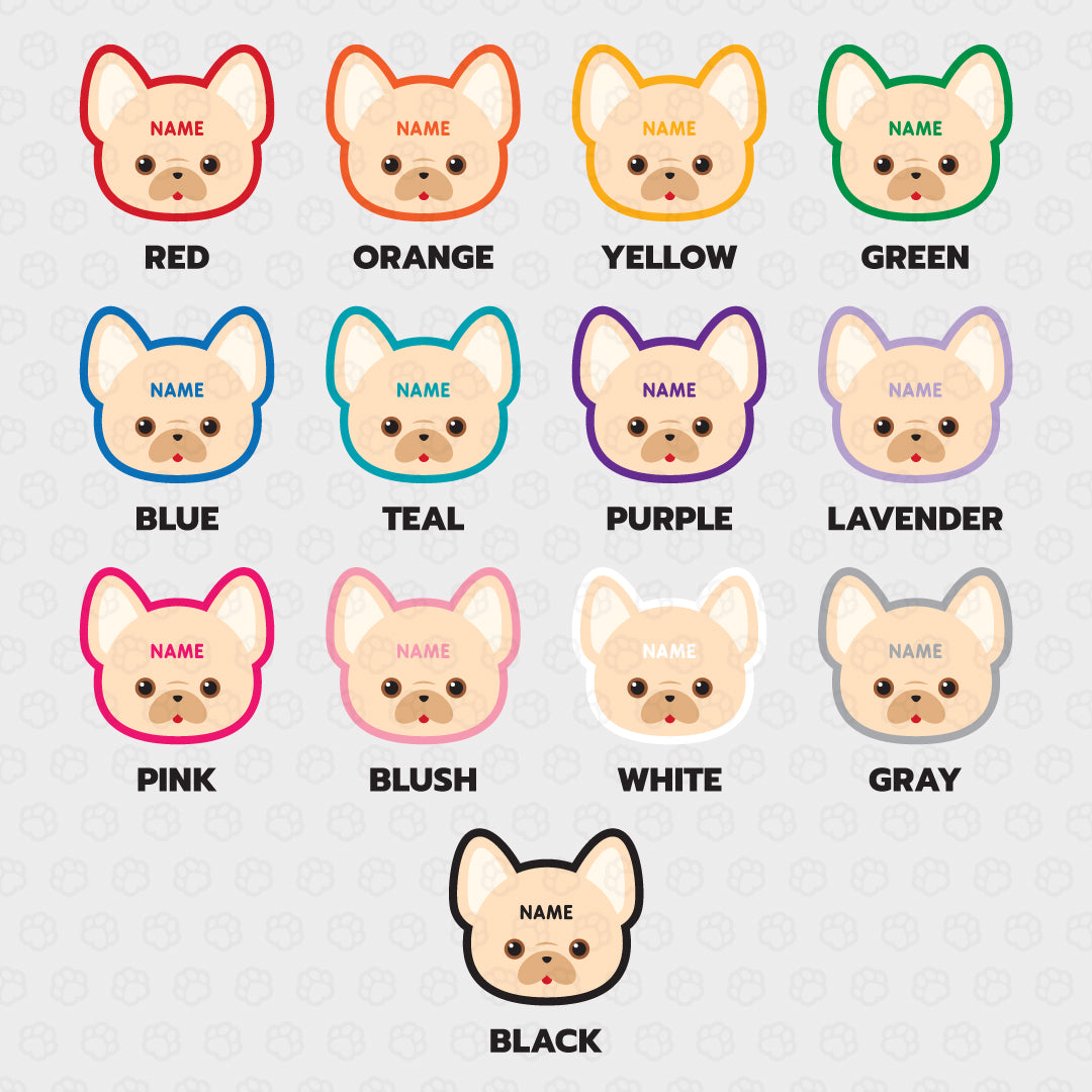 Frenchie Dog ID Tag - Pixsqueaks