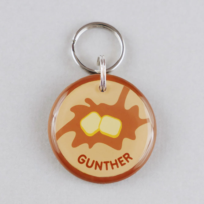 Pancake Pet ID Tag - Pixsqueaks