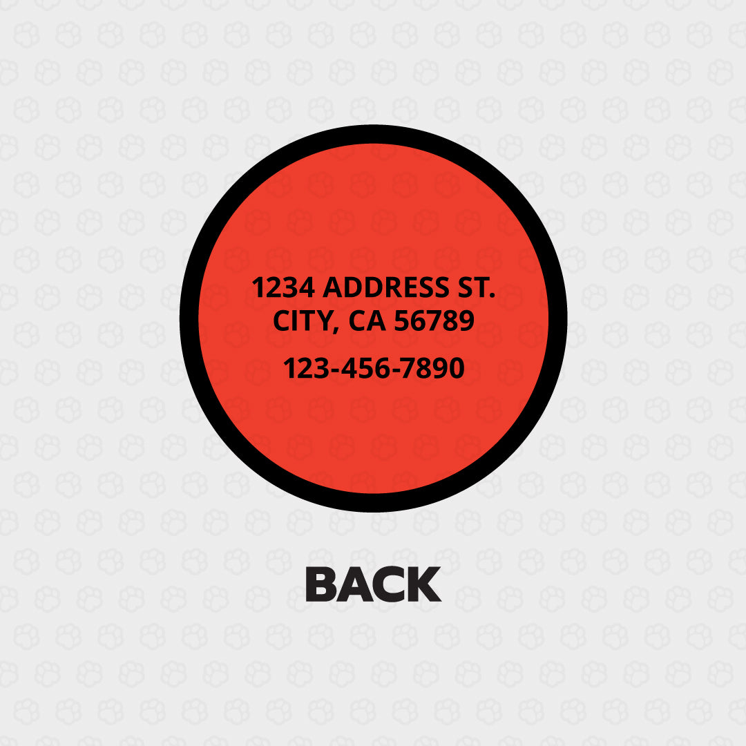 Pizza Pet ID Tag - Pixsqueaks