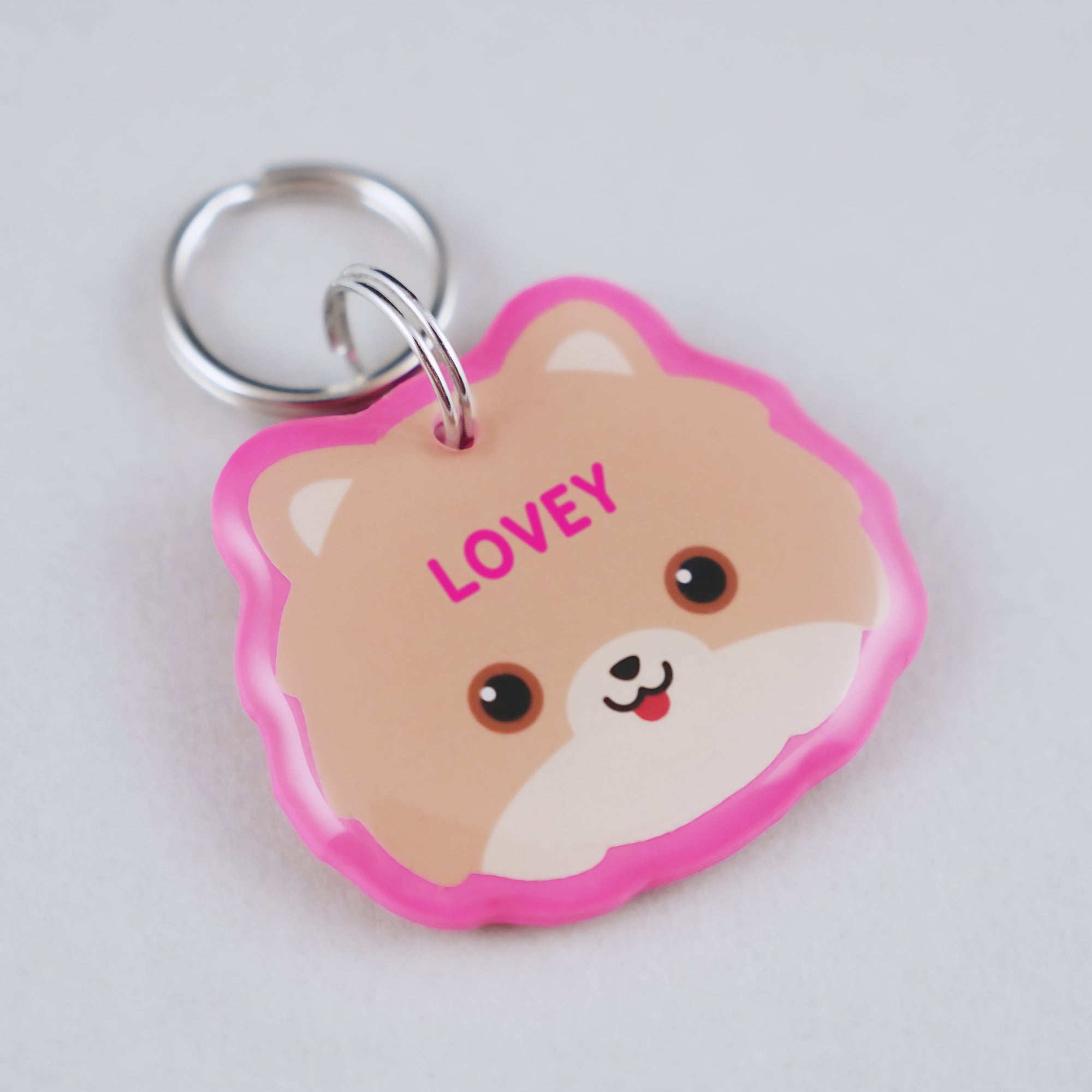 Pomeranian Dog ID Tag - Pixsqueaks