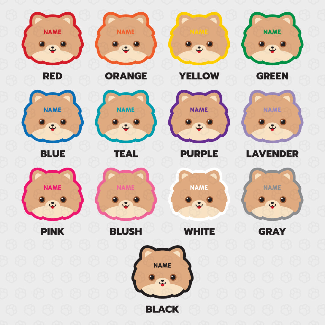 Pomeranian Dog ID Tag - Pixsqueaks