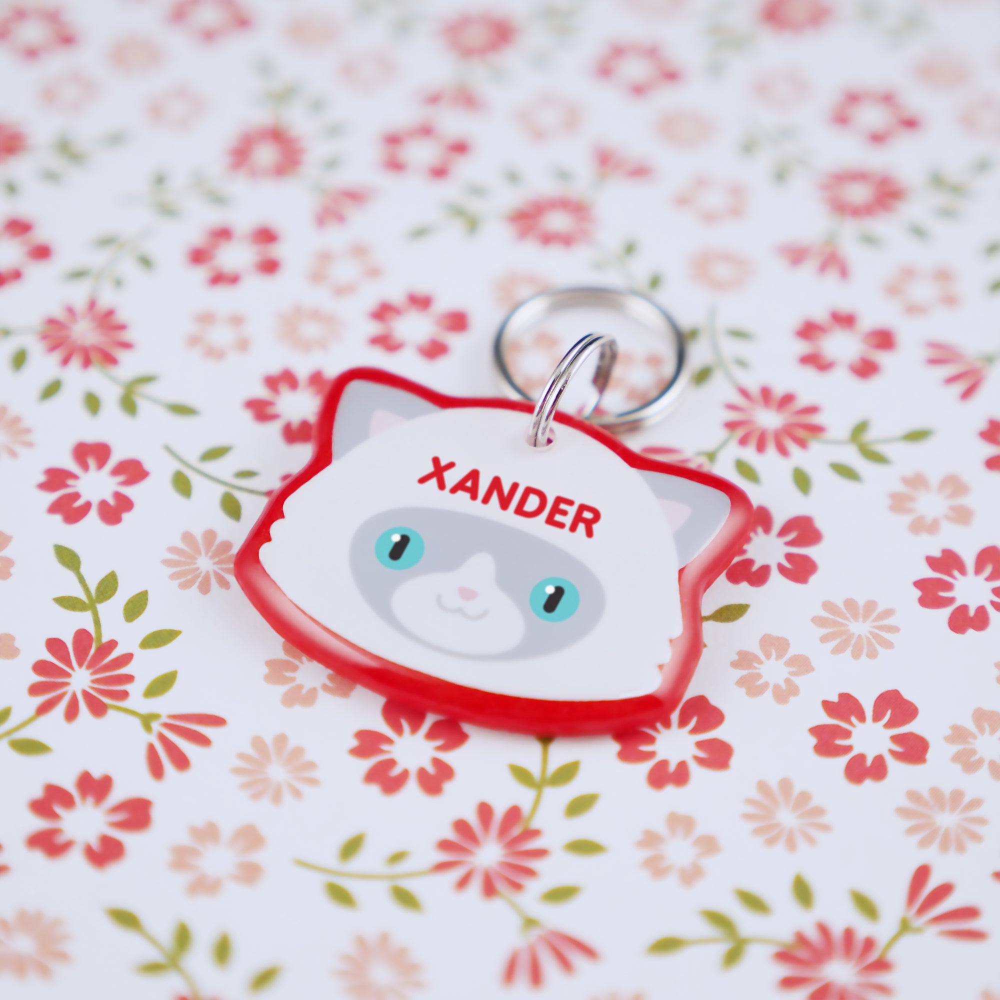 Ragdoll Cat ID Tag - Pixsqueaks