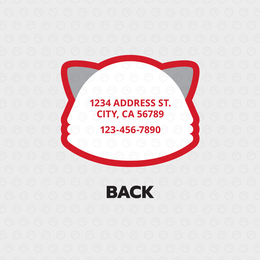 Ragdoll Cat ID Tag - Pixsqueaks