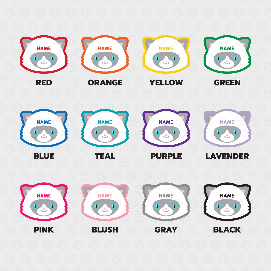 Ragdoll Cat ID Tag - Pixsqueaks