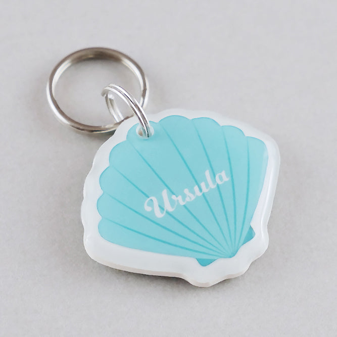 Seashell Pet ID Tag - Pixsqueaks