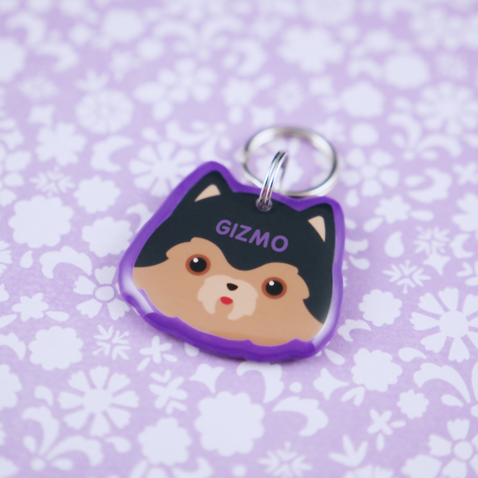 Yorkie Dog ID Tag - Pixsqueaks