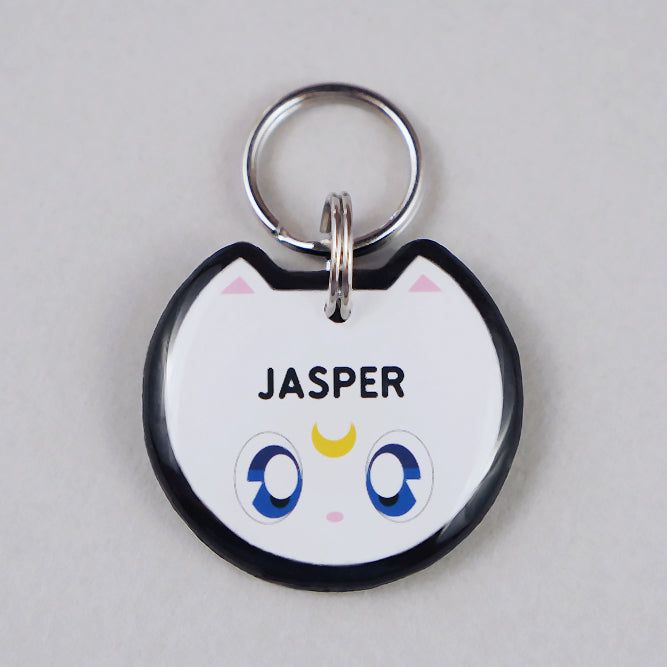Celestial Guardian Cat ID Tag