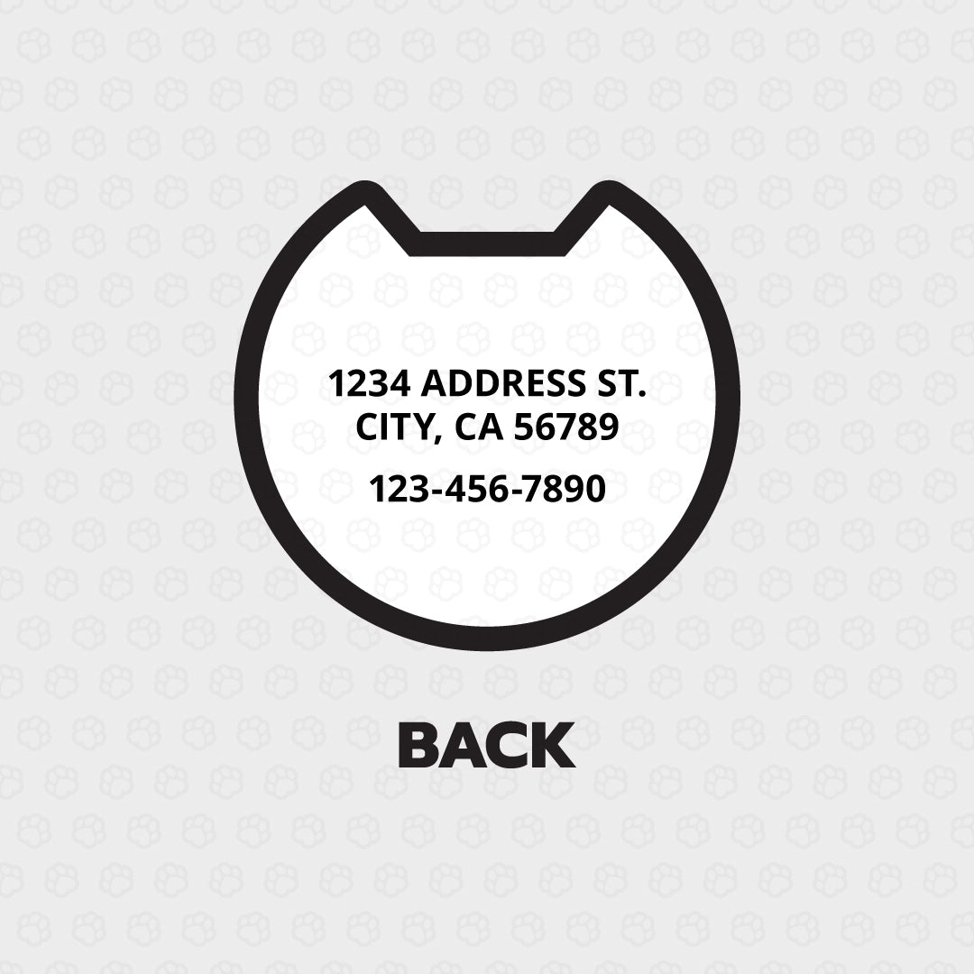 Celestial Guardian Cat ID Tag