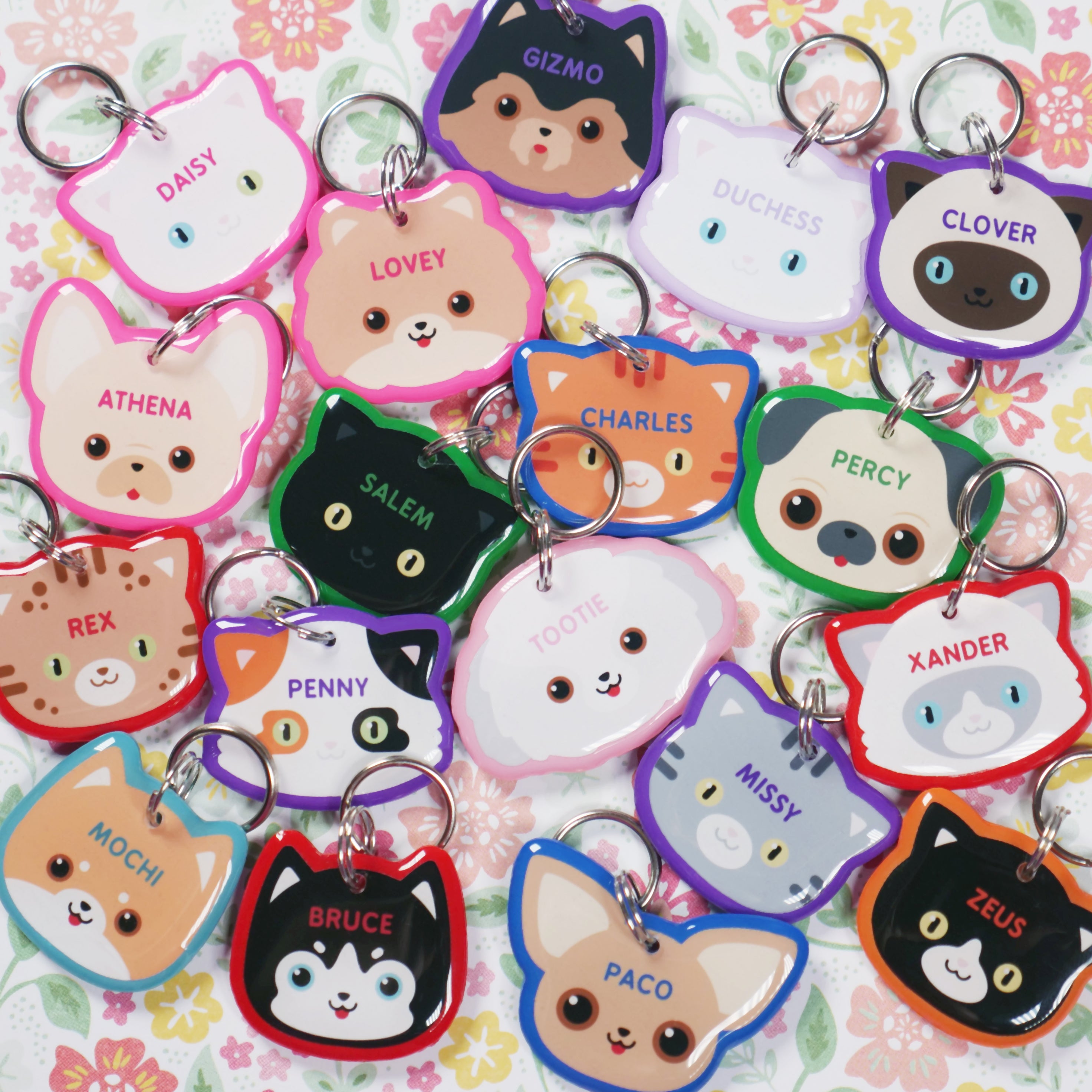 Unique cat id outlet tags