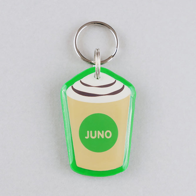 Sweet Iced Coffee Pet ID Tag
