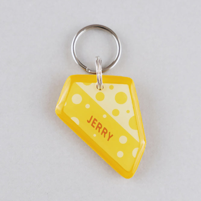 Cheese Pet ID Tag - Pixsqueaks