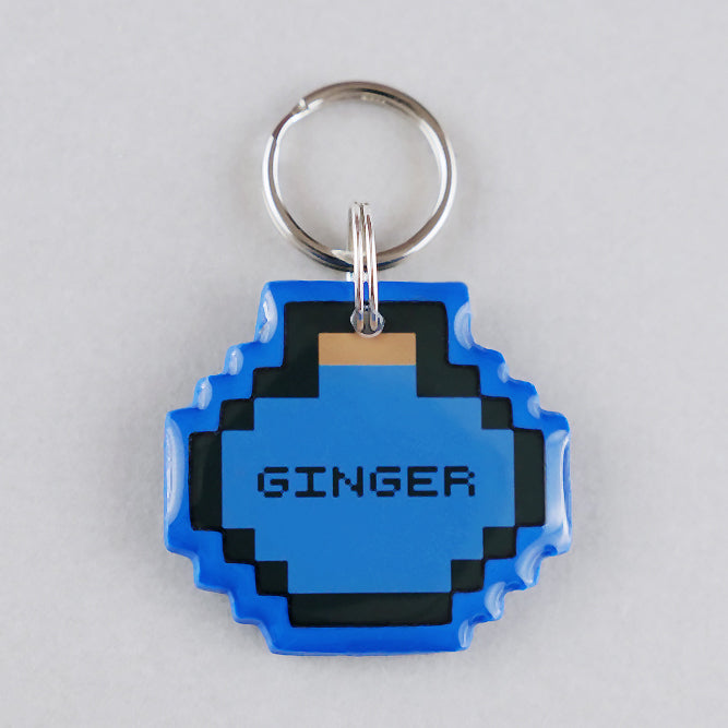 Pixel Potion Pet ID Tag - Pixsqueaks
