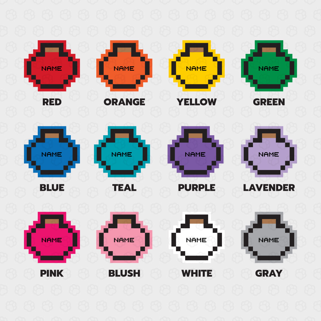 Pixel Potion Pet ID Tag - Pixsqueaks