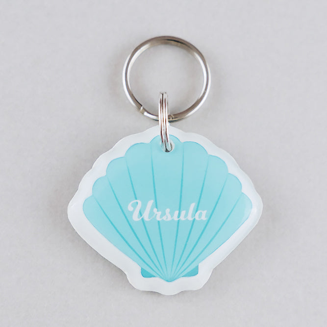 Seashell Pet ID Tag - Pixsqueaks
