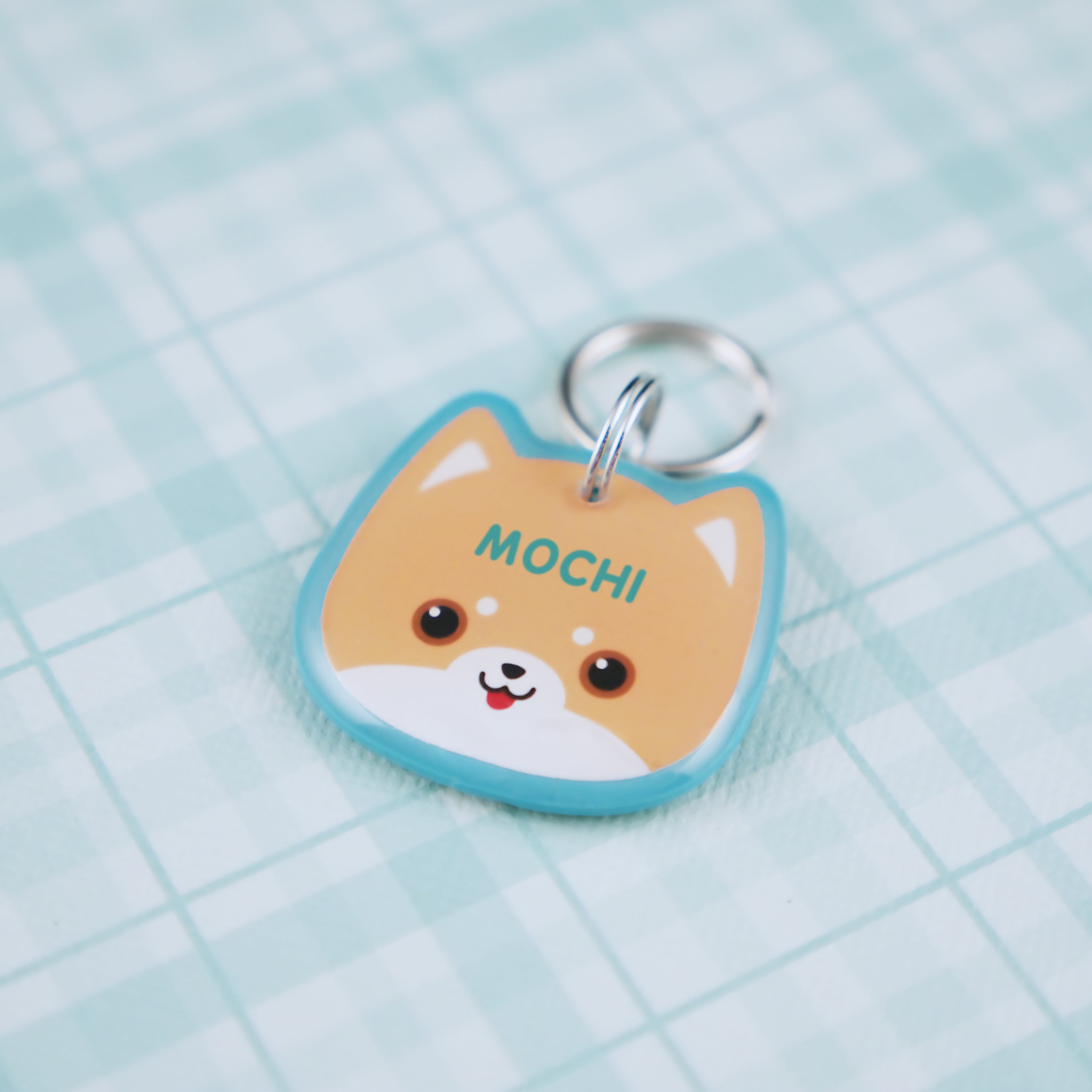 Shiba Inu Dog ID Tag - Pixsqueaks